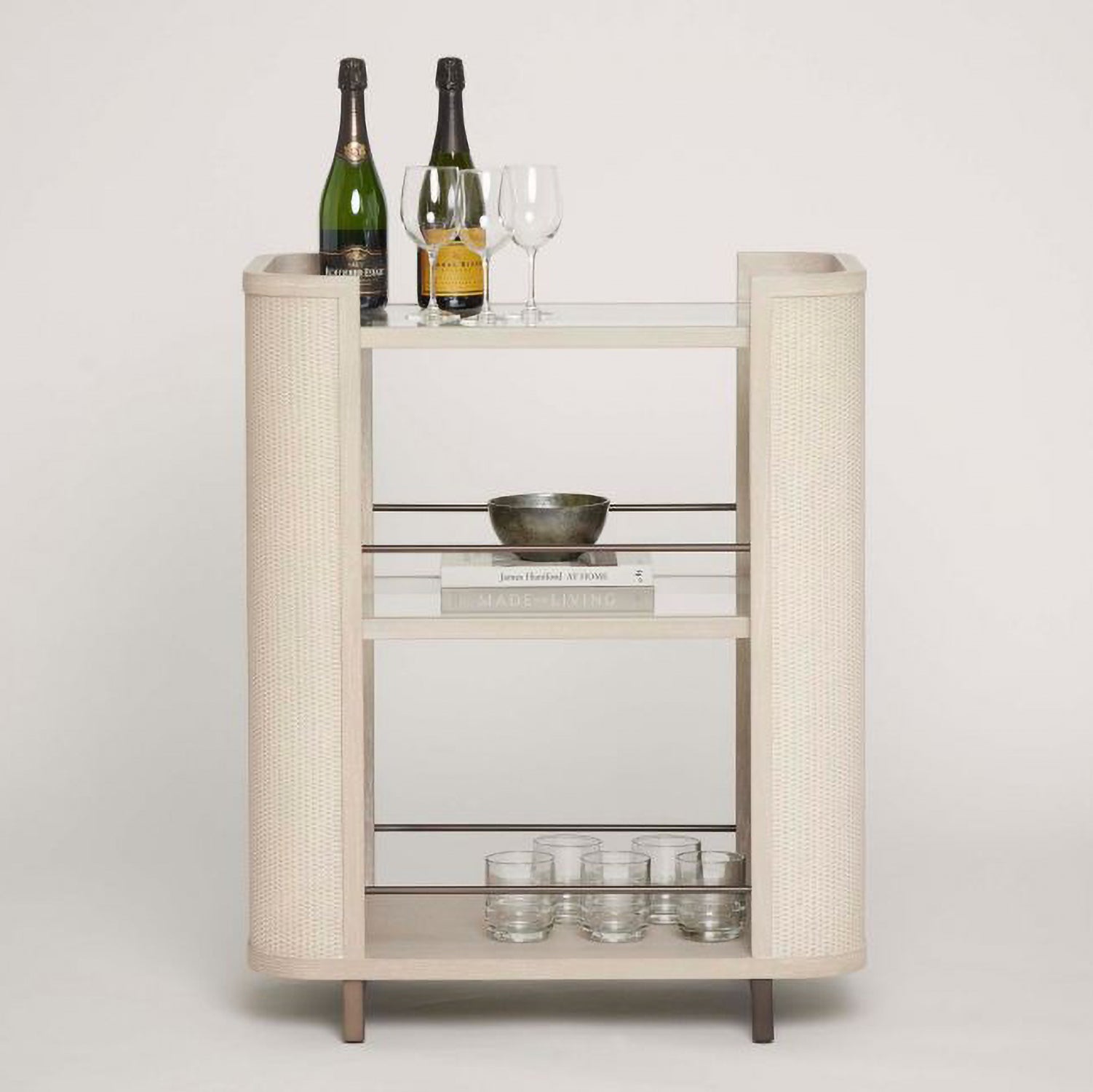 Interlude Home Holmes Bar Cart
