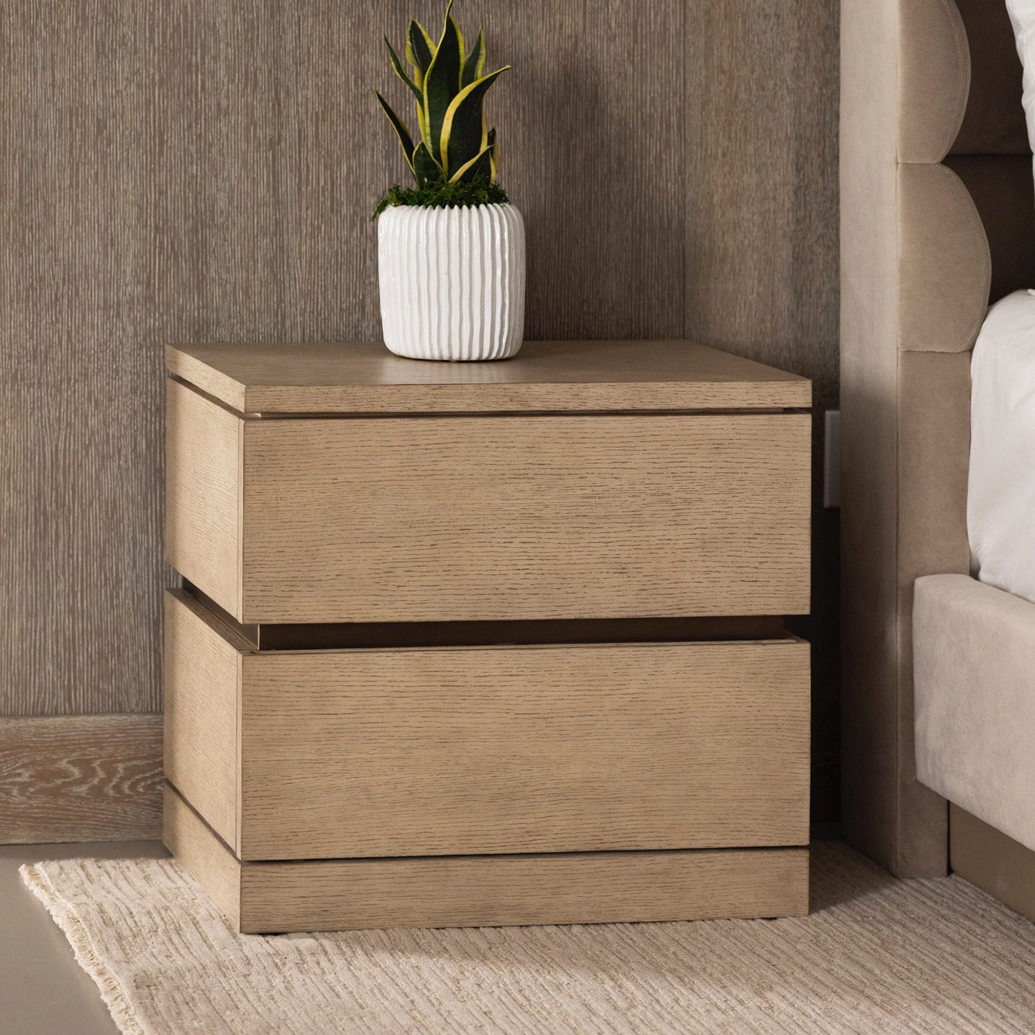 Interlude Home Bolton Bedside Chest