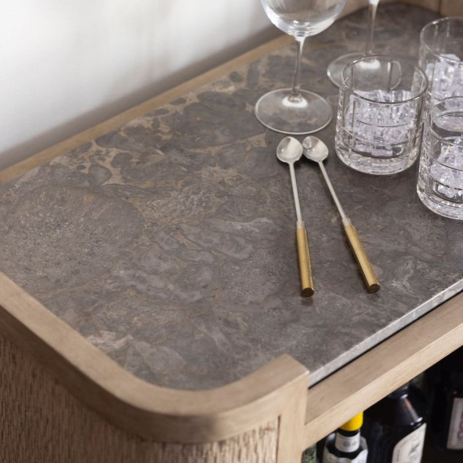 Interlude Home Harperly Bar Cart