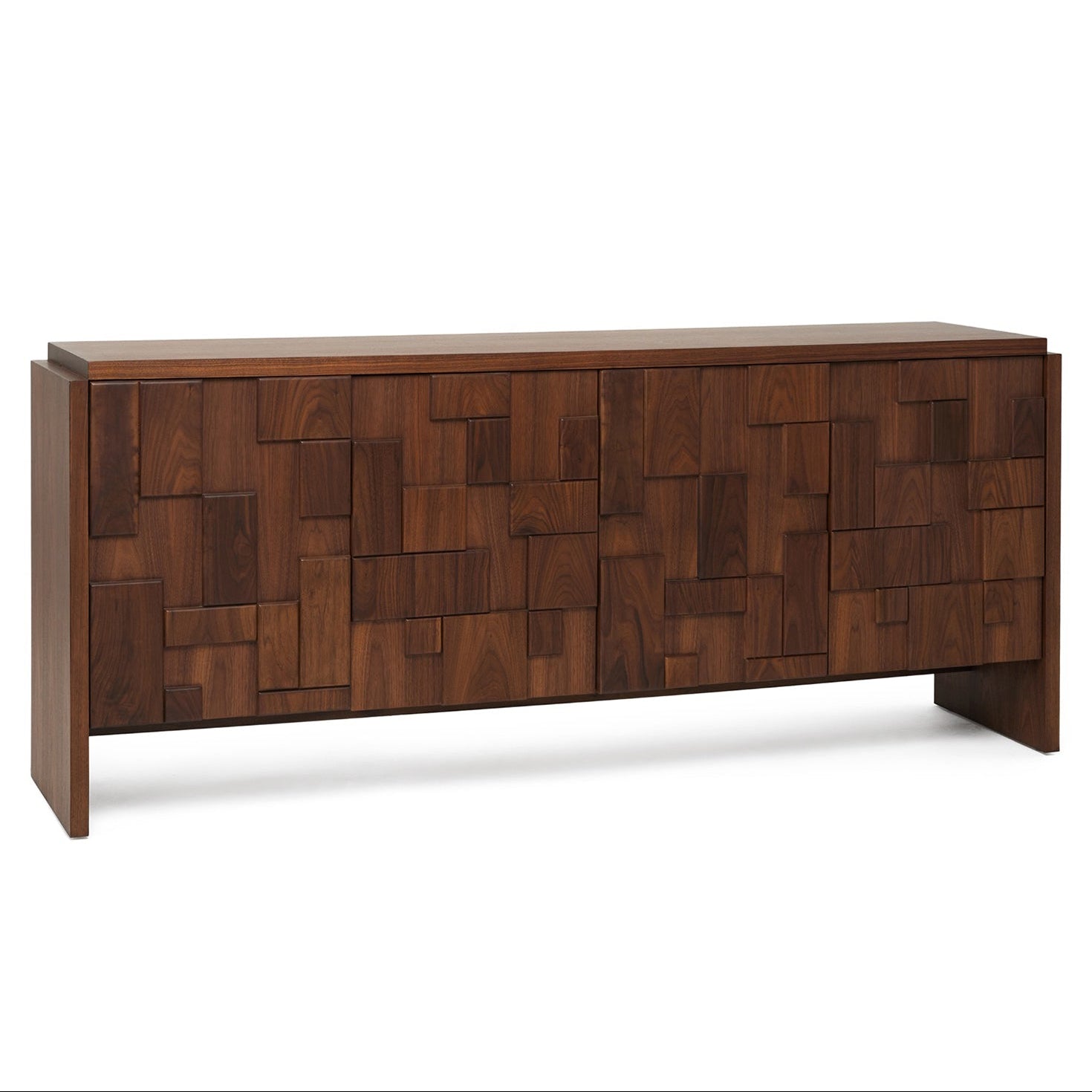 Interlude Home Louise Classic Walnut Credenza