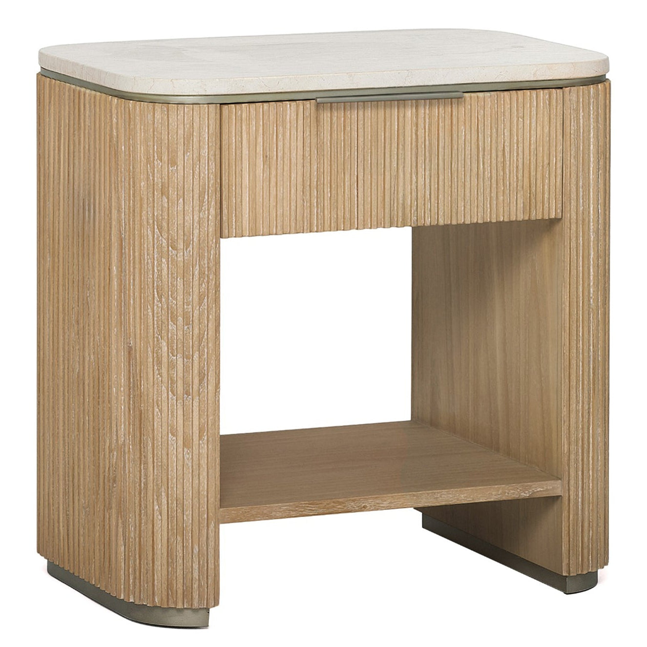 Interlude Home Morrison Husk Bedside Chest