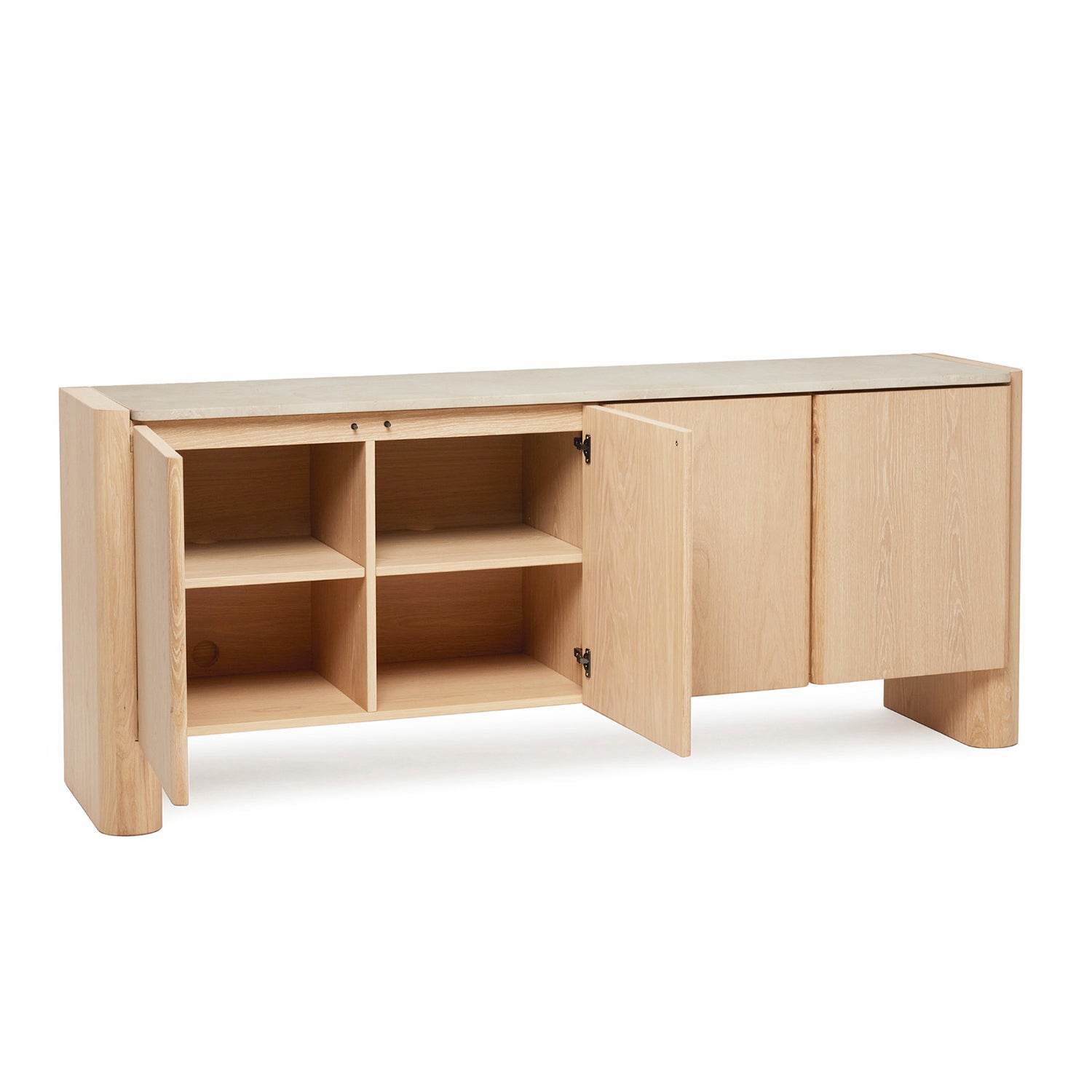 Interlude Home Arden Saddle Credenza
