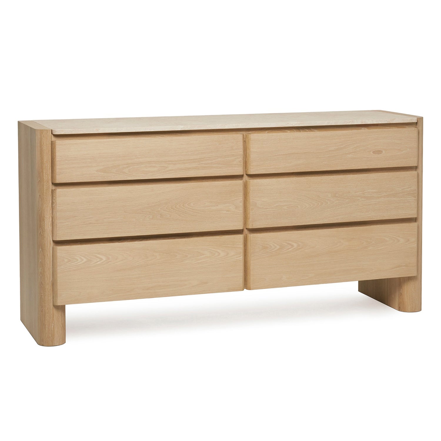 Interlude Home Arden 6 Drawer Chest