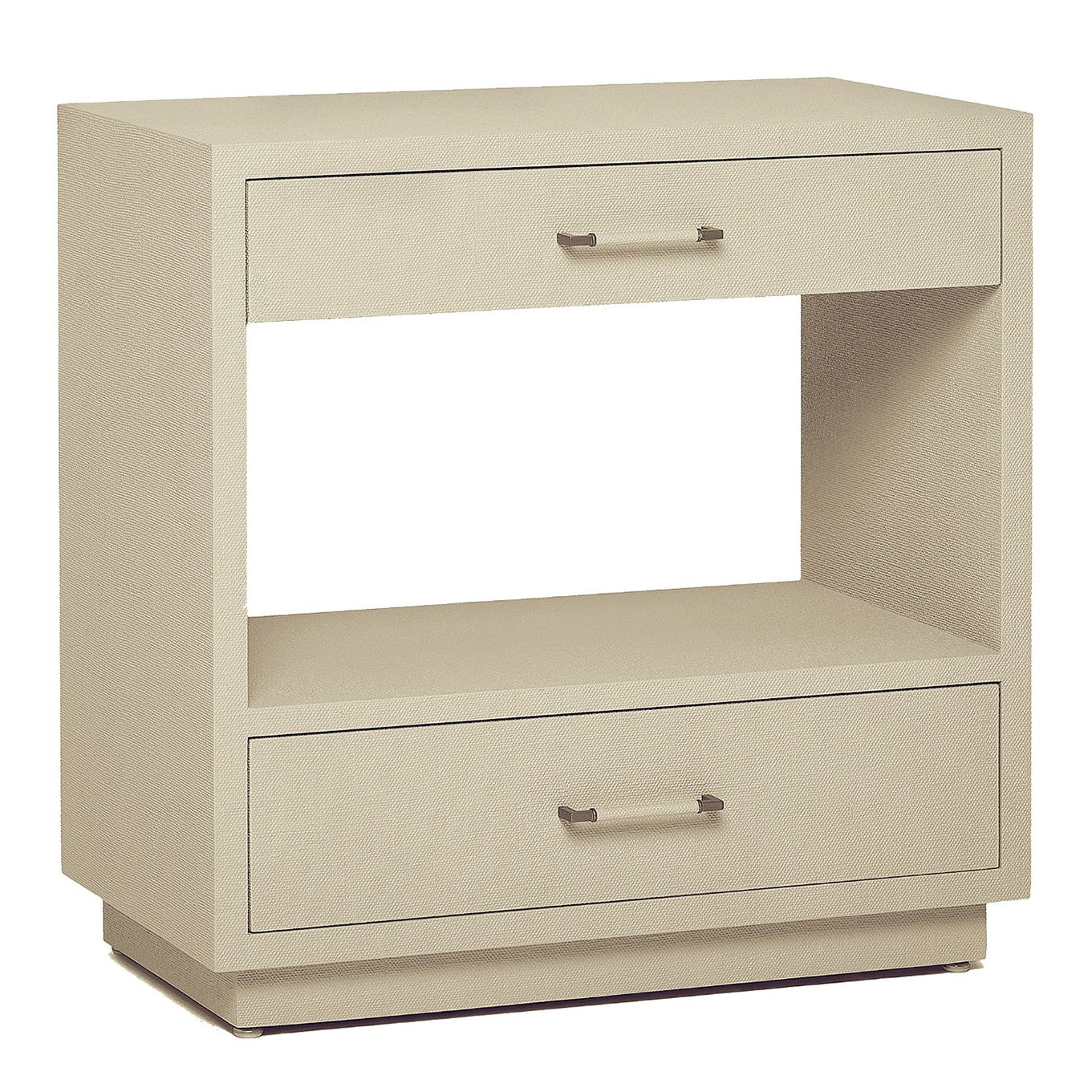 Interlude Home Taylor Sand Tall Bedside Chest
