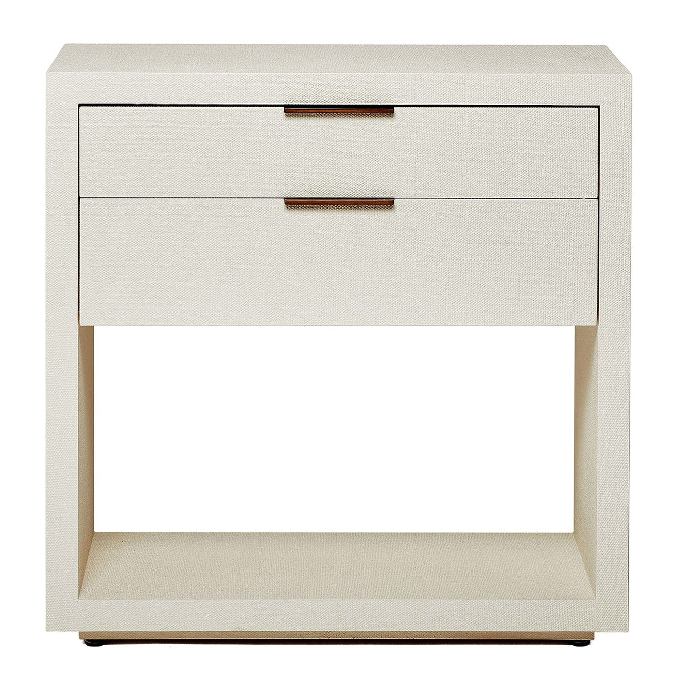 Interlude Home Montaigne White Tall Bedside Chest