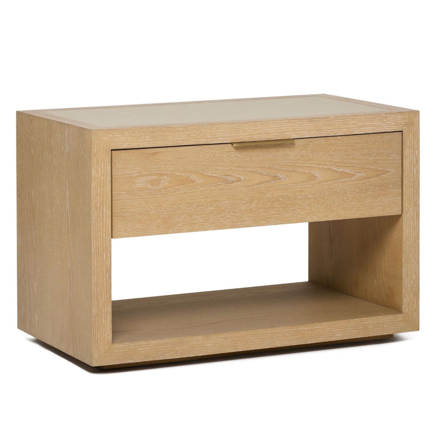 Interlude Home Montaigne Saddle Bedside Chest
