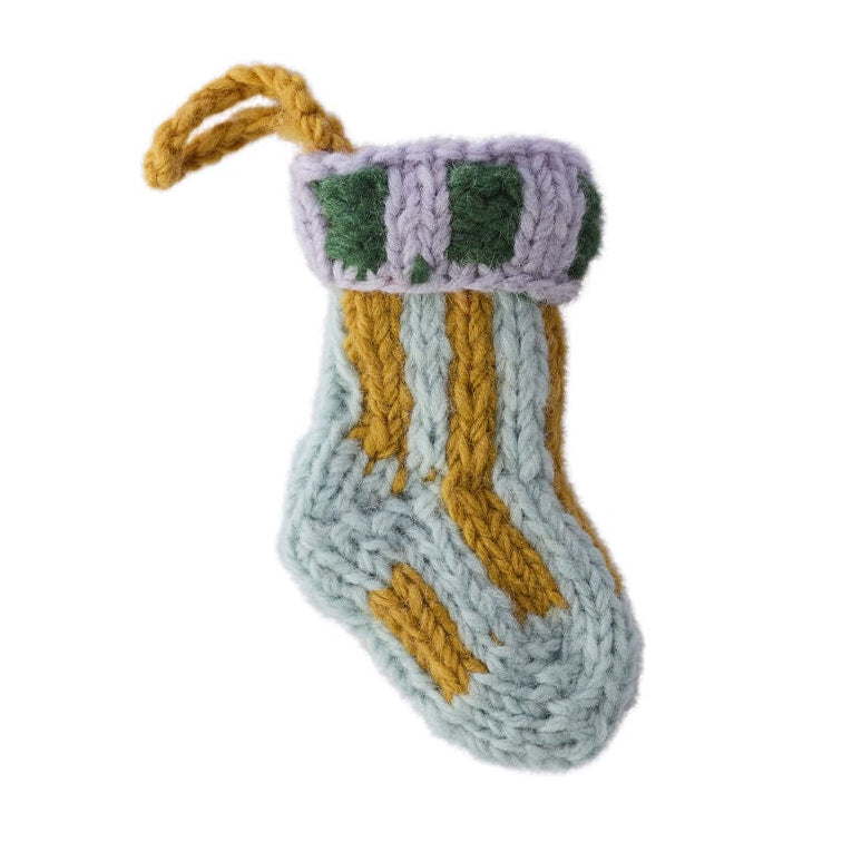 Tiny Stocking Ornament Set of 3