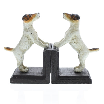 Jack Russell Bookend Set