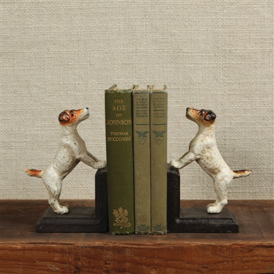 Jack Russell Bookend Set