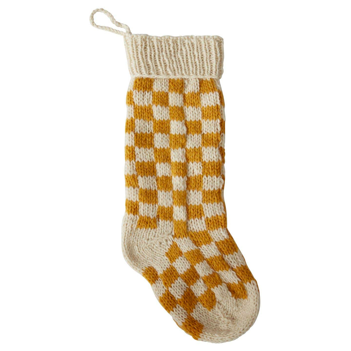 Damier Christmas Stocking