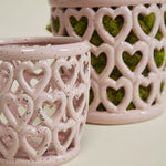 Cherished Hearts Orchid Pot Set of 2