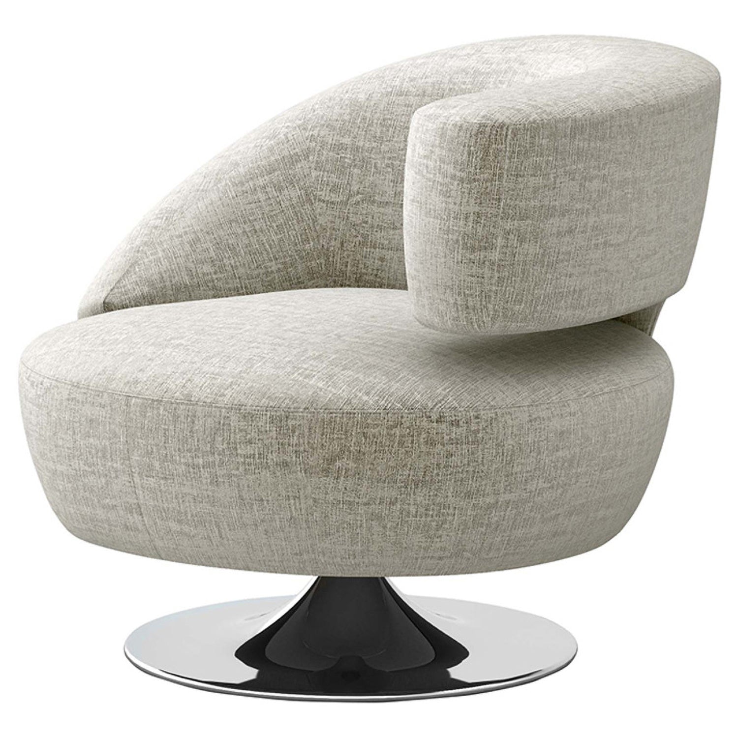 Interlude Home Isabella Swivel Chair