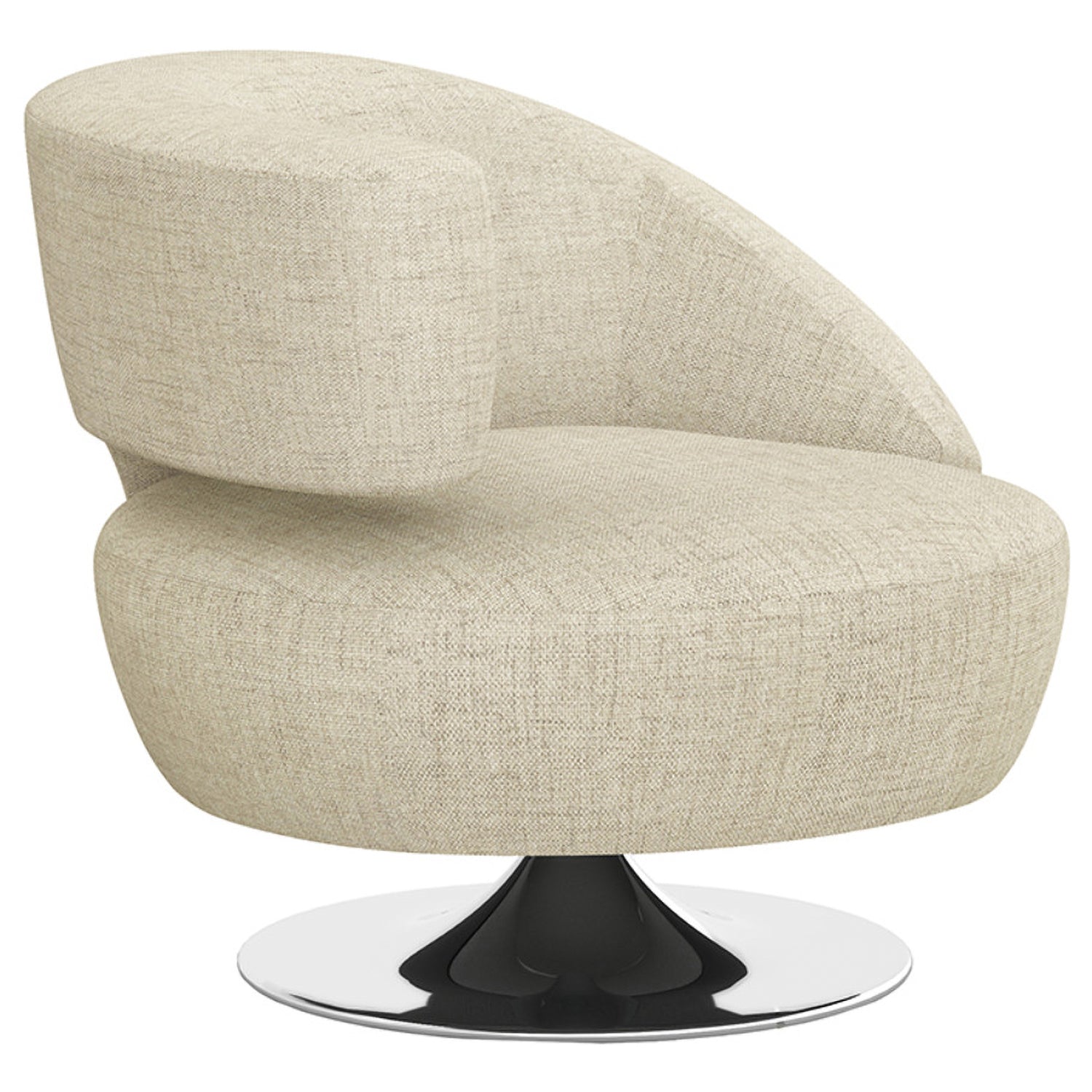 Interlude Home Isabella Swivel Chair