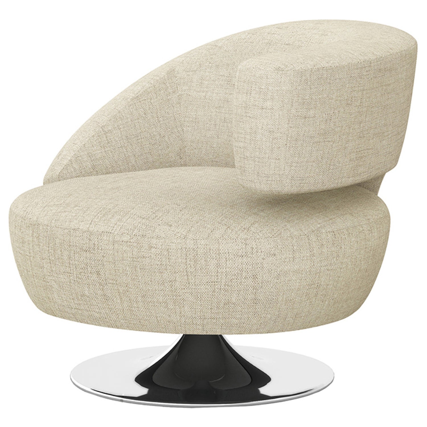 Interlude Home Isabella Swivel Chair