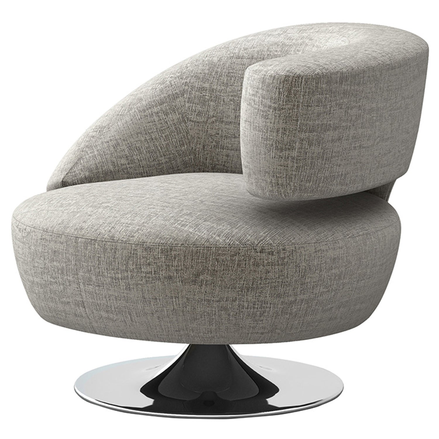 Interlude Home Isabella Swivel Chair