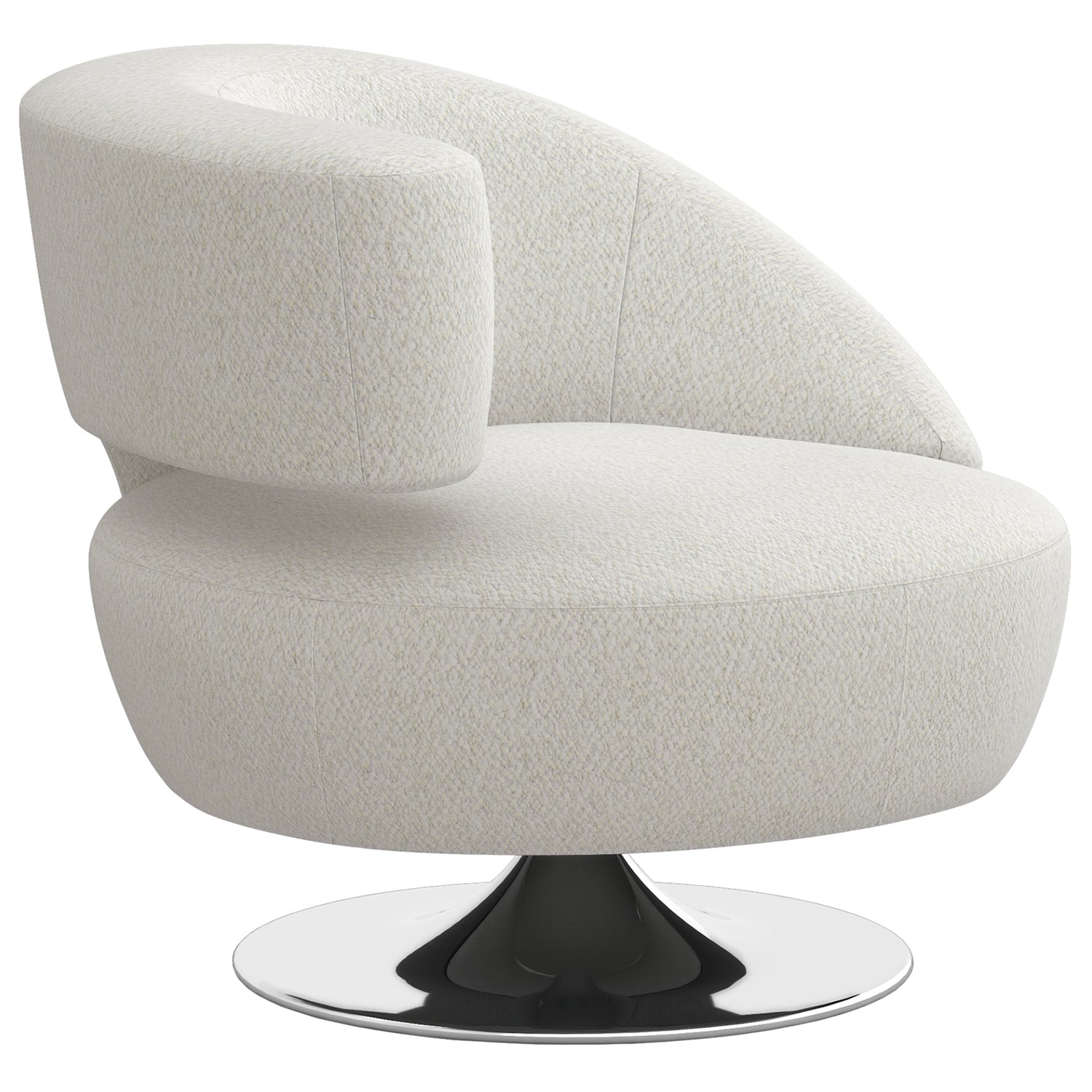 Interlude Home Isabella Swivel Chair