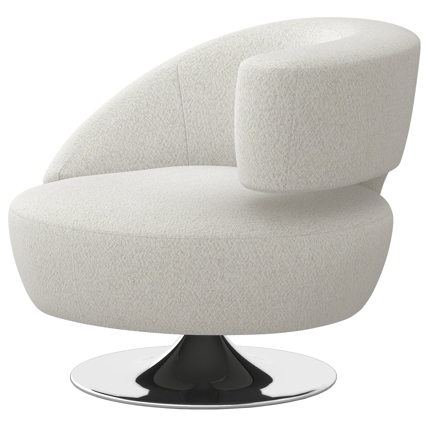 Interlude Home Isabella Swivel Chair