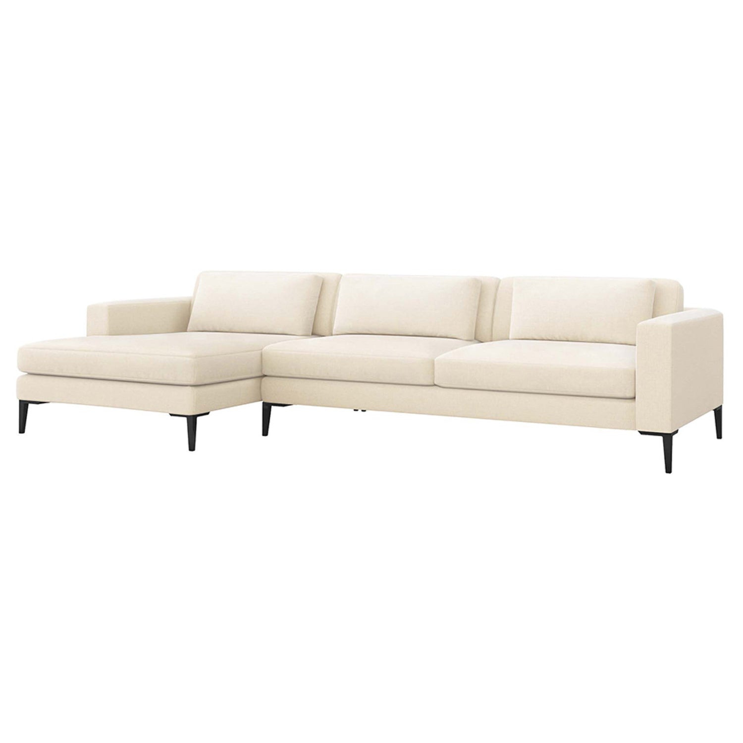 Interlude Home Izzy Left Chaise Sectional Sofa