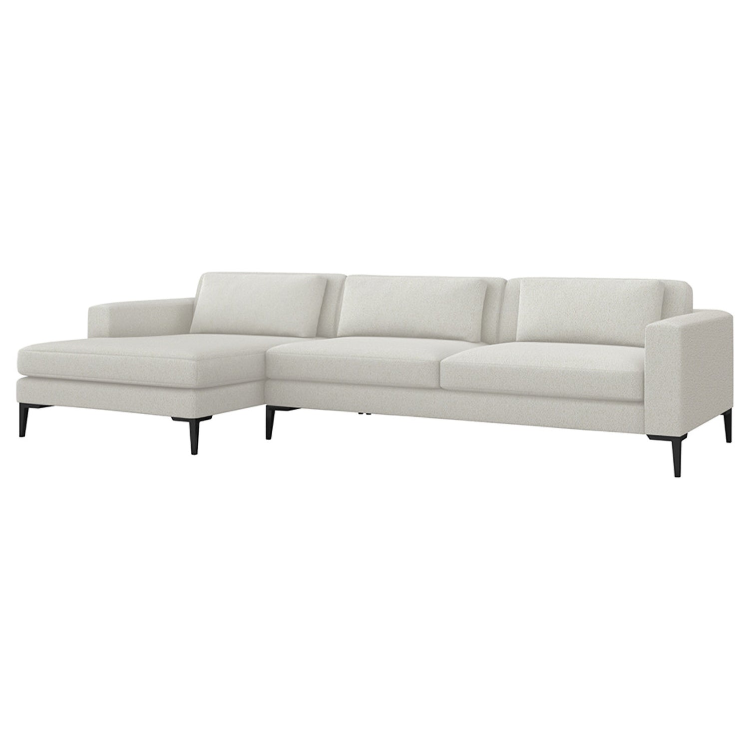 Interlude Home Izzy Left Chaise Sectional Sofa