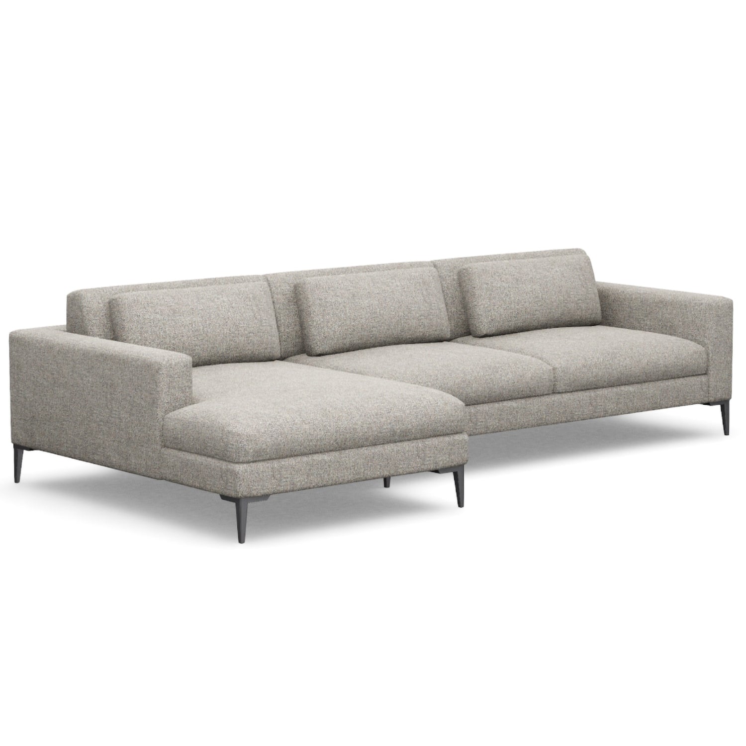 Interlude Home Comodo Chaise Sectional Sofa