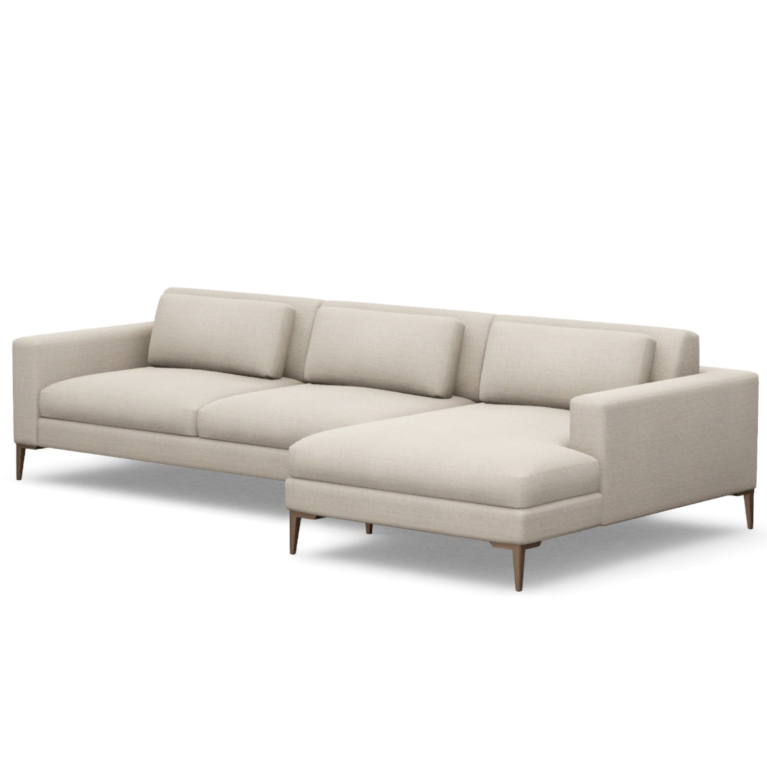 Interlude Home Comodo Chaise Sectional Sofa