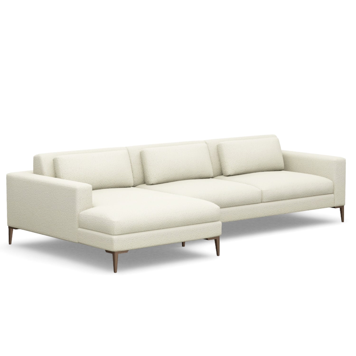 Interlude Home Comodo Chaise Sectional Sofa