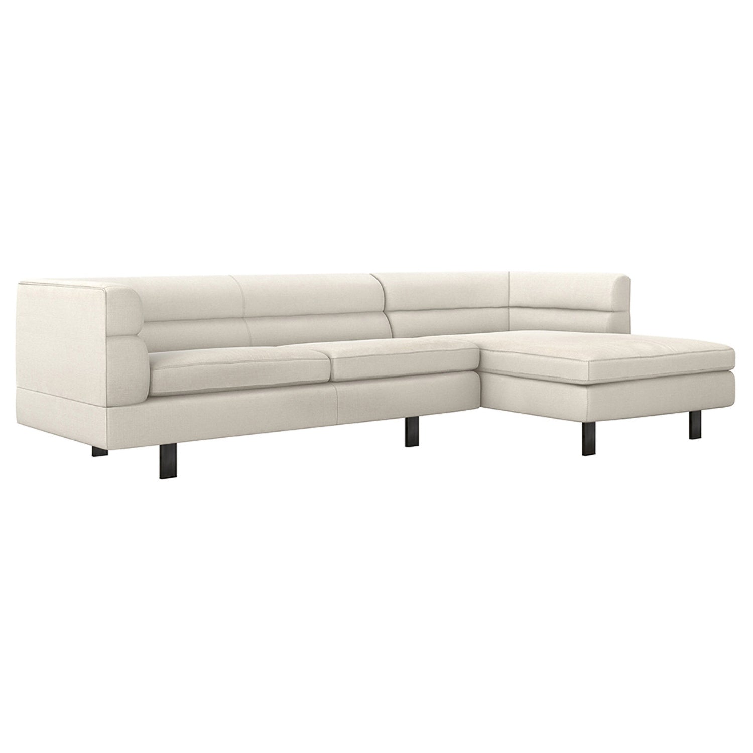 Interlude Home Ornette 2 Piece Chaise Sectional Sofa