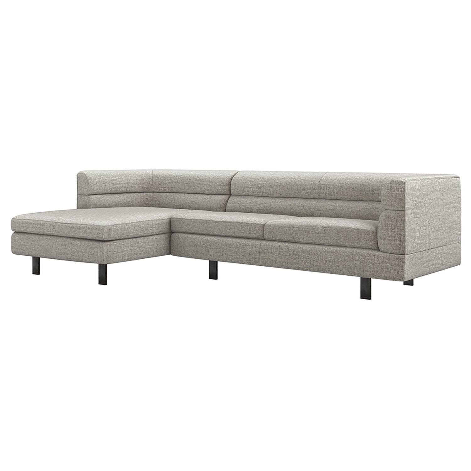 Interlude Home Ornette 2 Piece Chaise Sectional Sofa