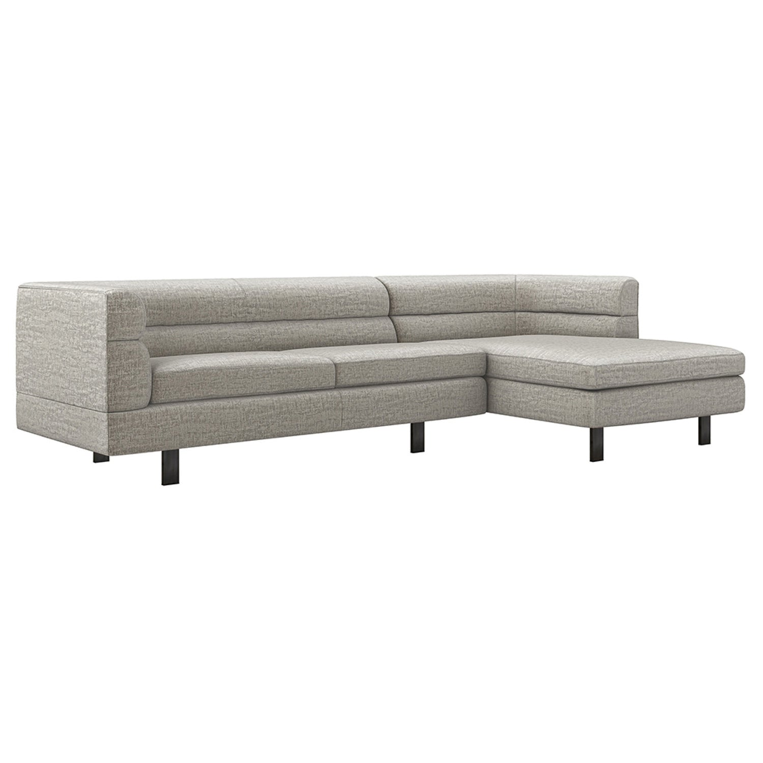 Interlude Home Ornette 2 Piece Chaise Sectional Sofa