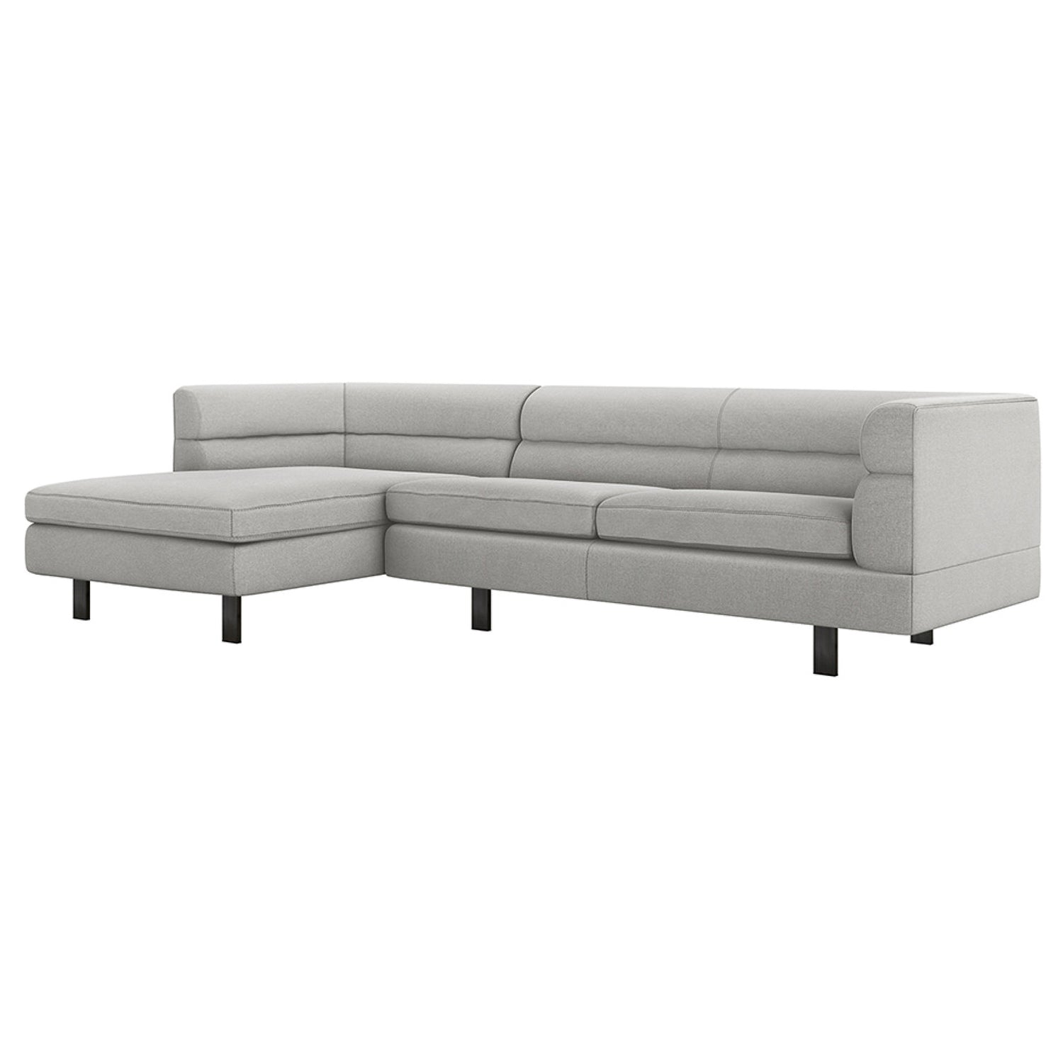 Interlude Home Ornette 2 Piece Chaise Sectional Sofa
