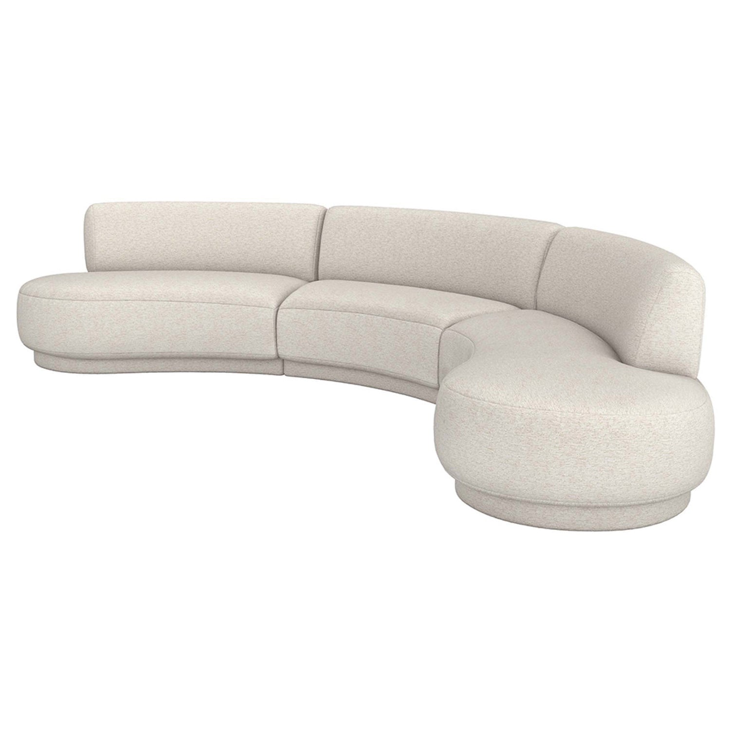 Interlude Home Nuage Sectional Sofa