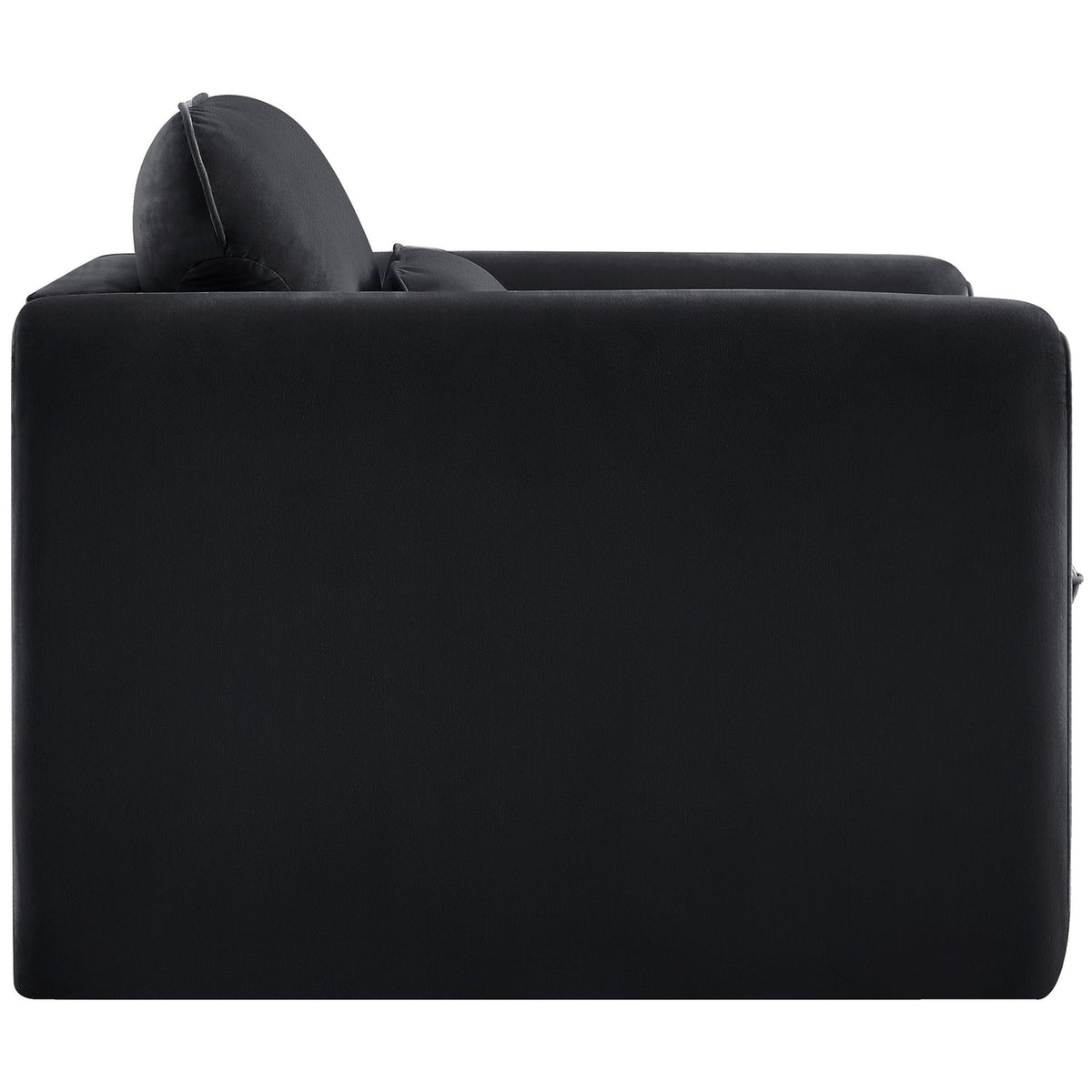 Sloan Black Velvet Upholstered Chair