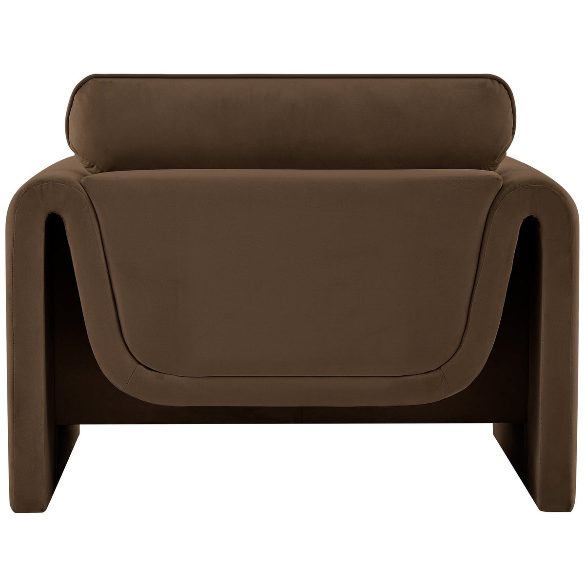 Sloan Brown Velvet Upholstered Chair