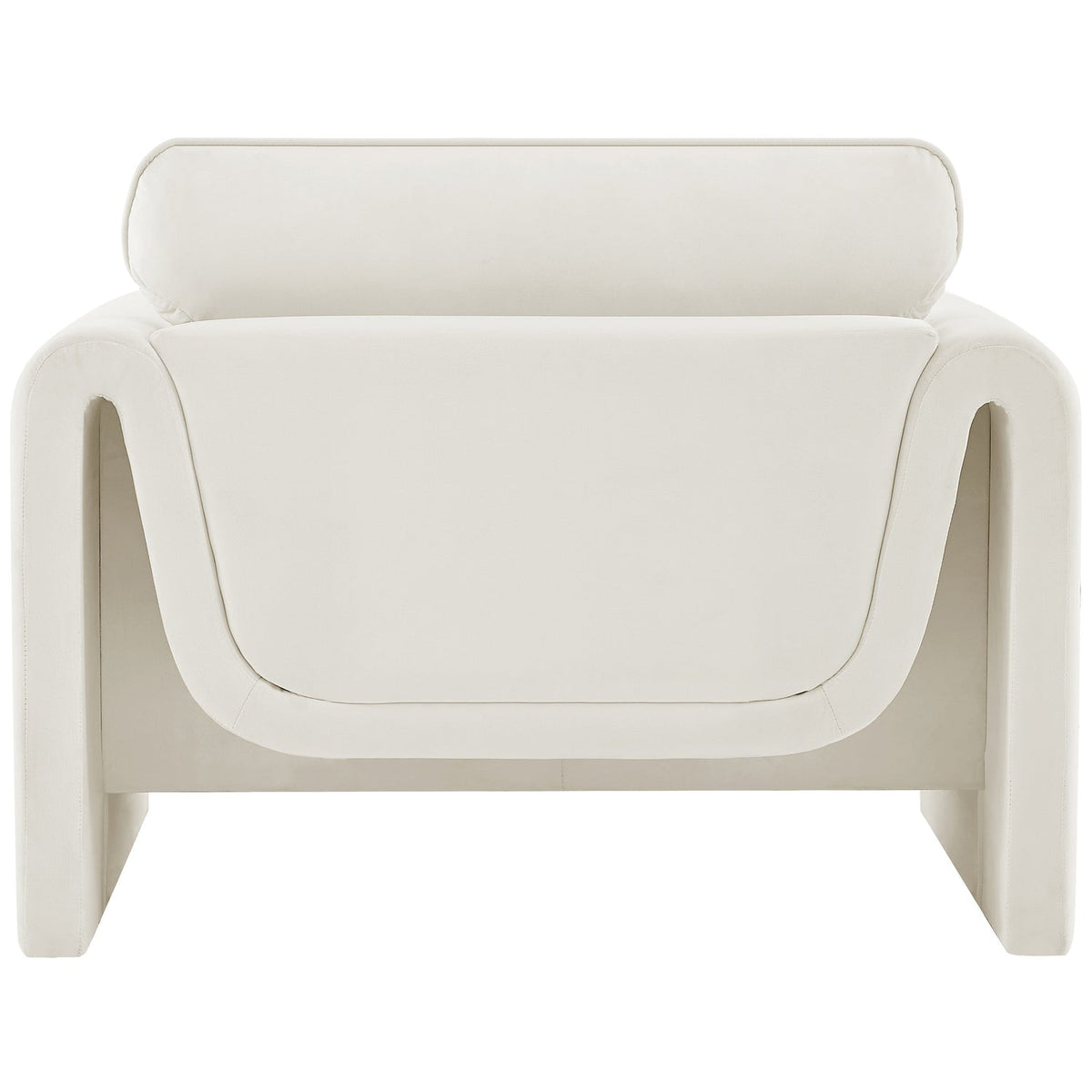 Sloan Cream Velvet Upholstered Chair