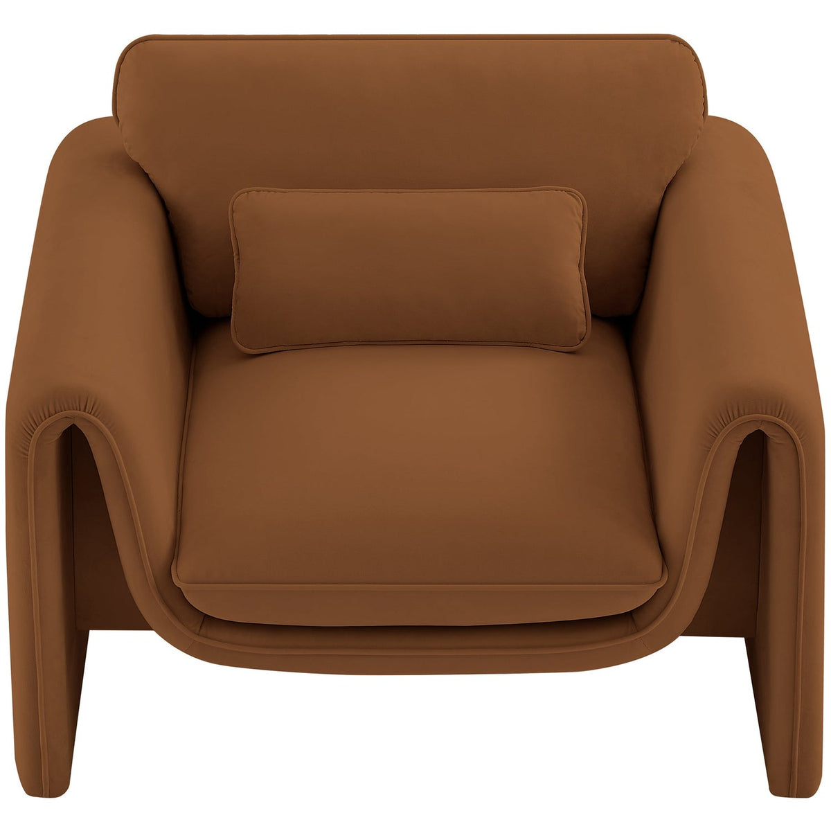 Sloan Saddle Velvet Upholstered Chair