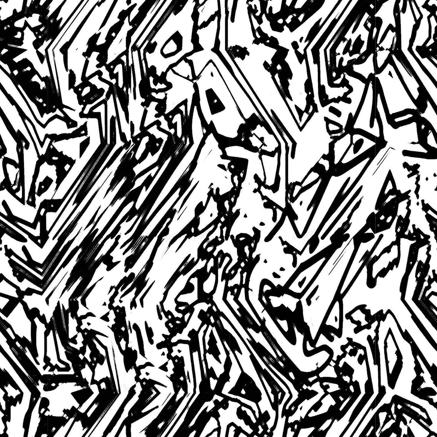 Mitchell Black Marble Wallpaper