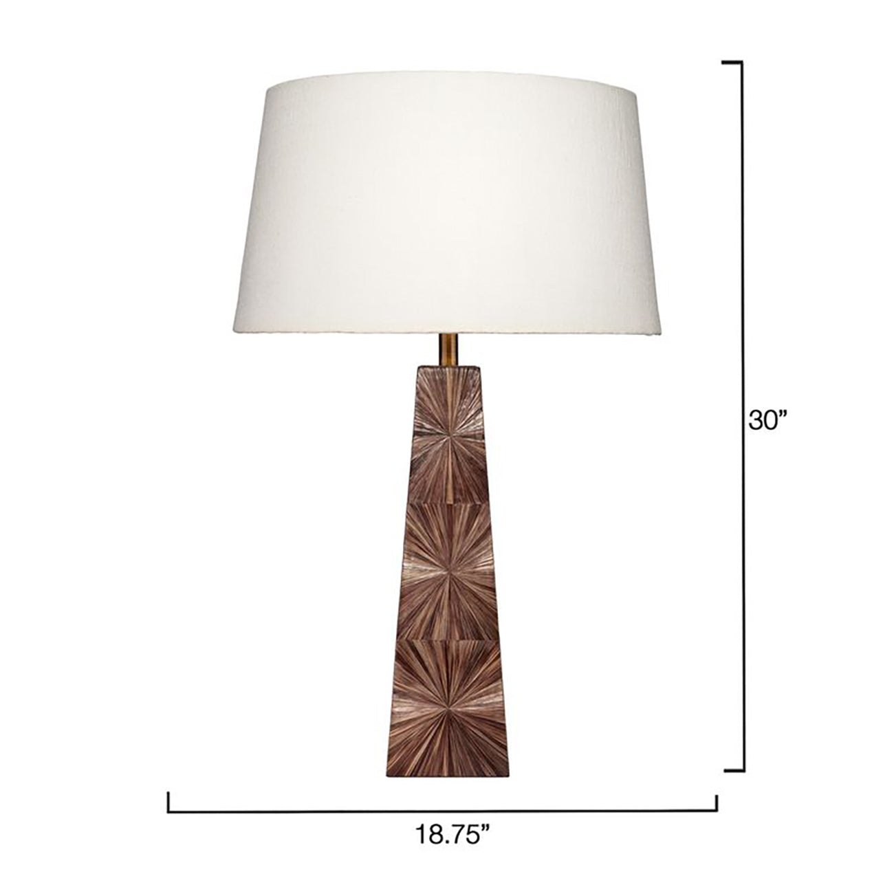 Jamie Young Palm Table Lamp