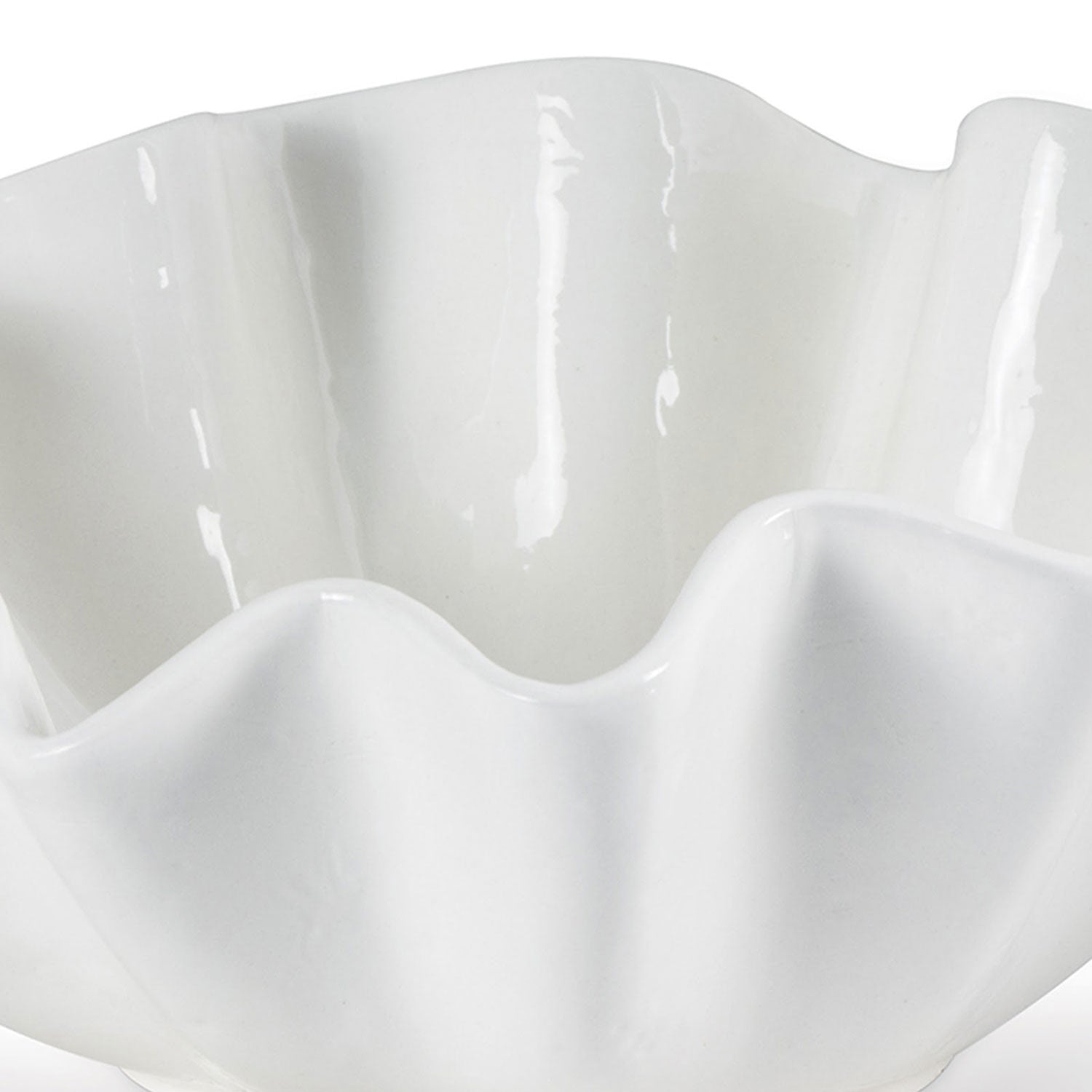 Regina Andrew Ruffle Ceramic Bowl