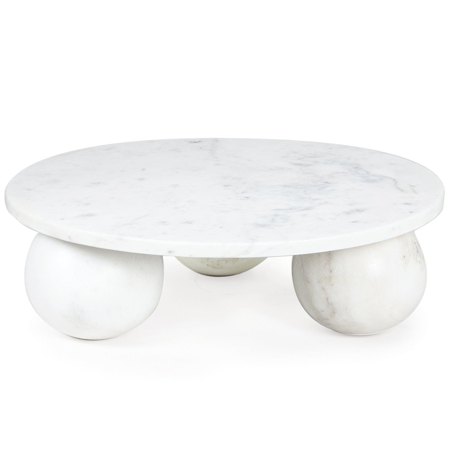 Regina Andrew Marlow White Marble Plate
