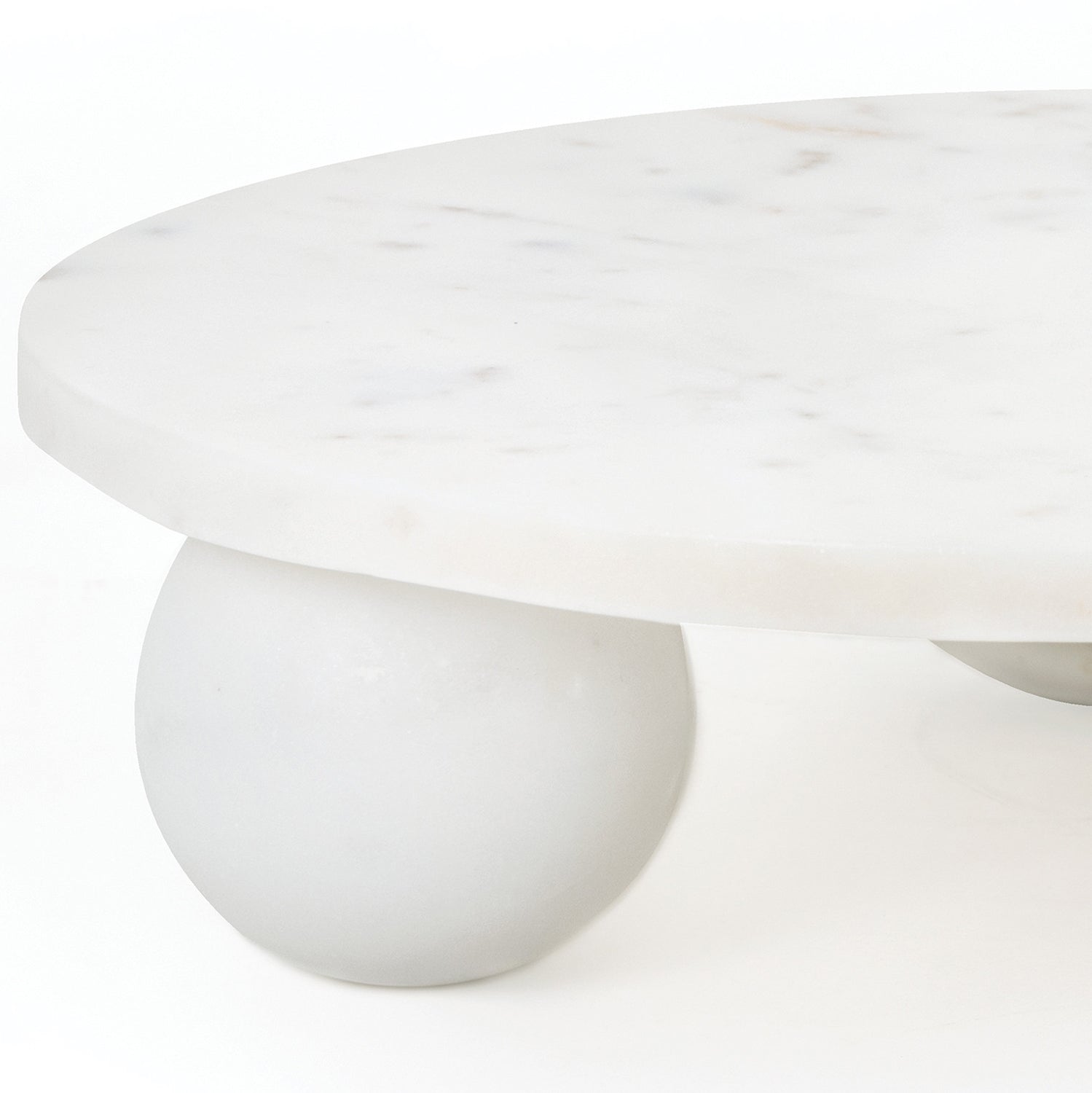 Regina Andrew Marlow White Marble Plate