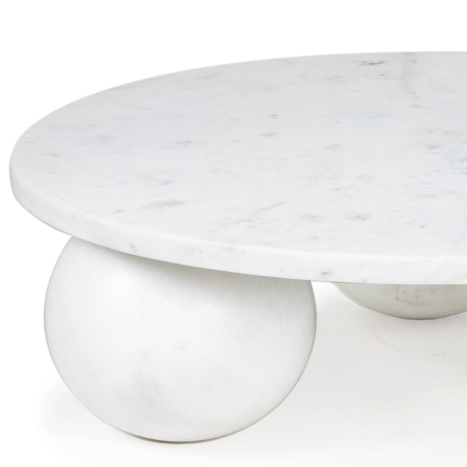 Regina Andrew Marlow White Marble Plate