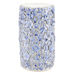 Currey & Co Jessamine Blue & White Accent Table