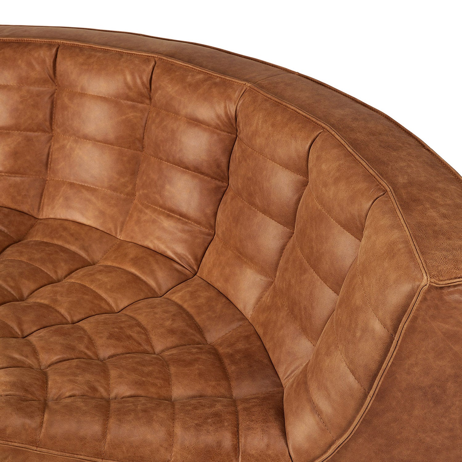 Ethnicraft N701 Leather Sofa