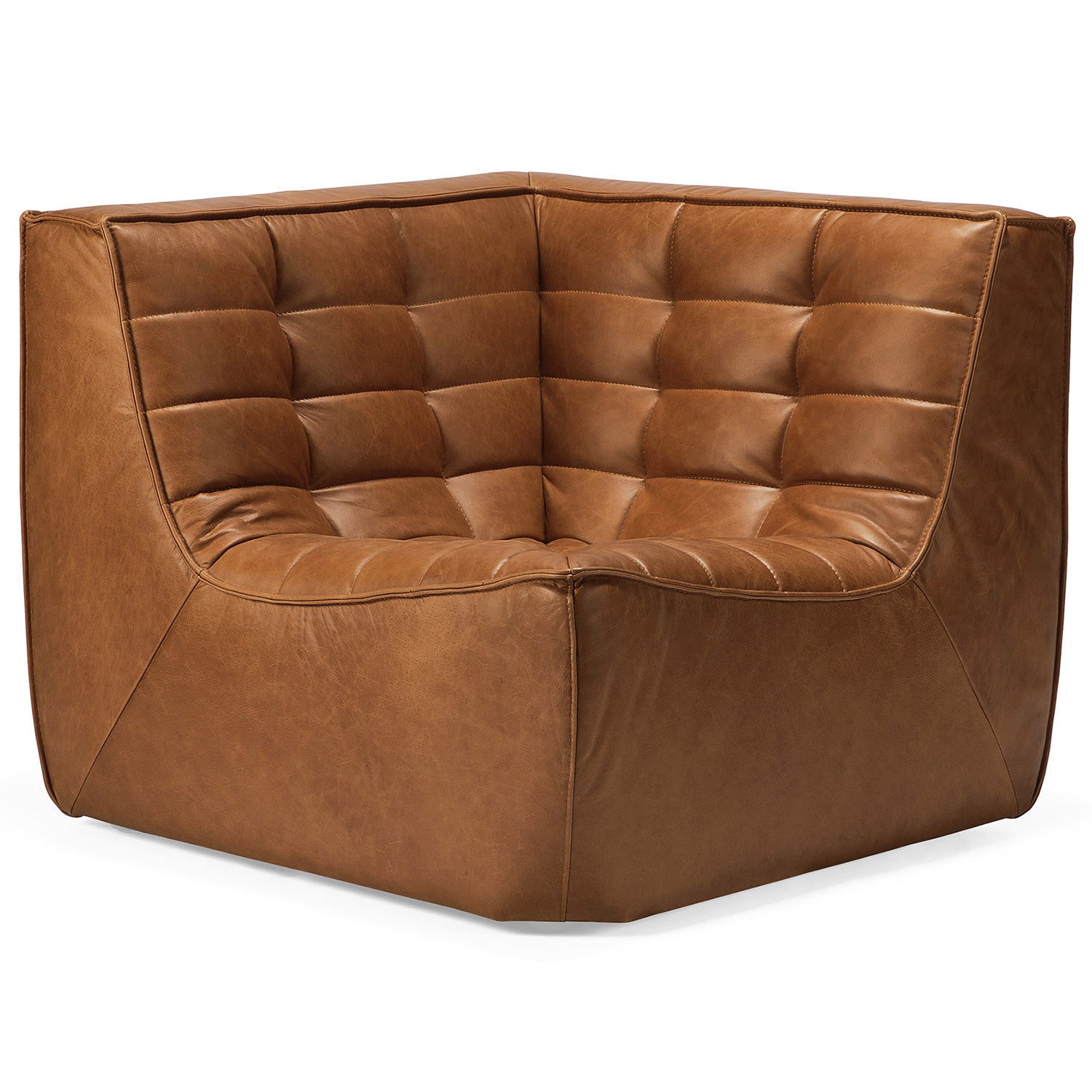 Ethnicraft N701 Leather Sofa