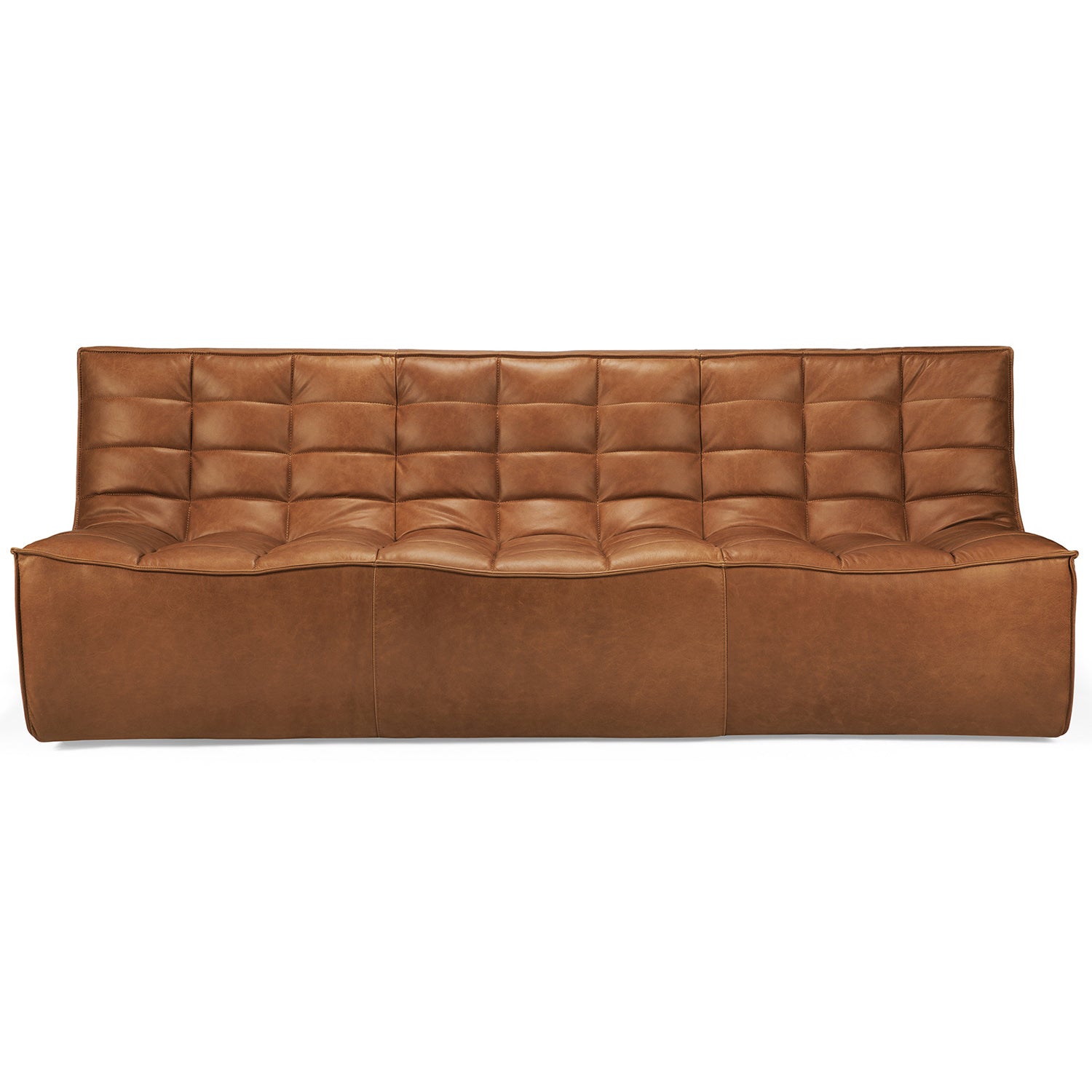 Ethnicraft N701 Leather Sofa