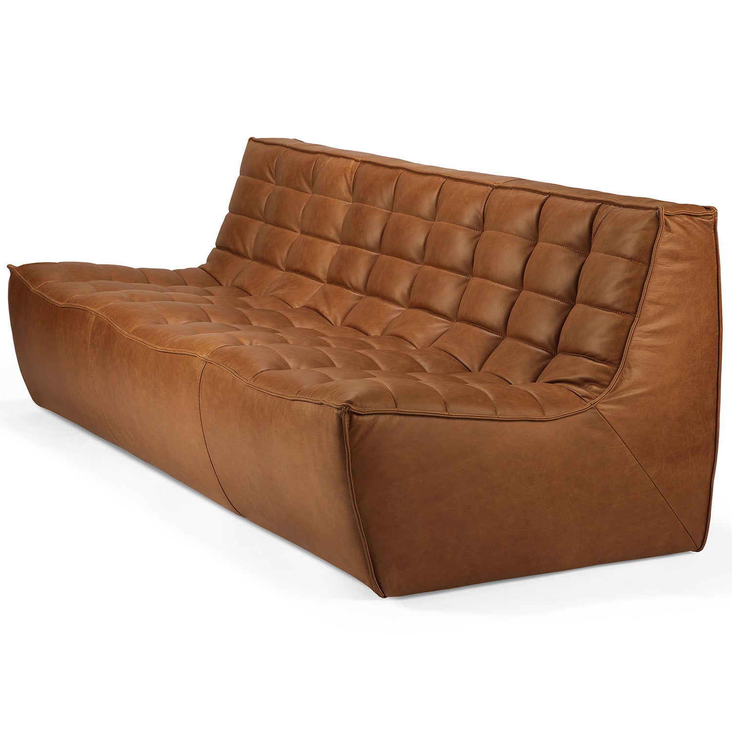 Ethnicraft N701 Leather Sofa