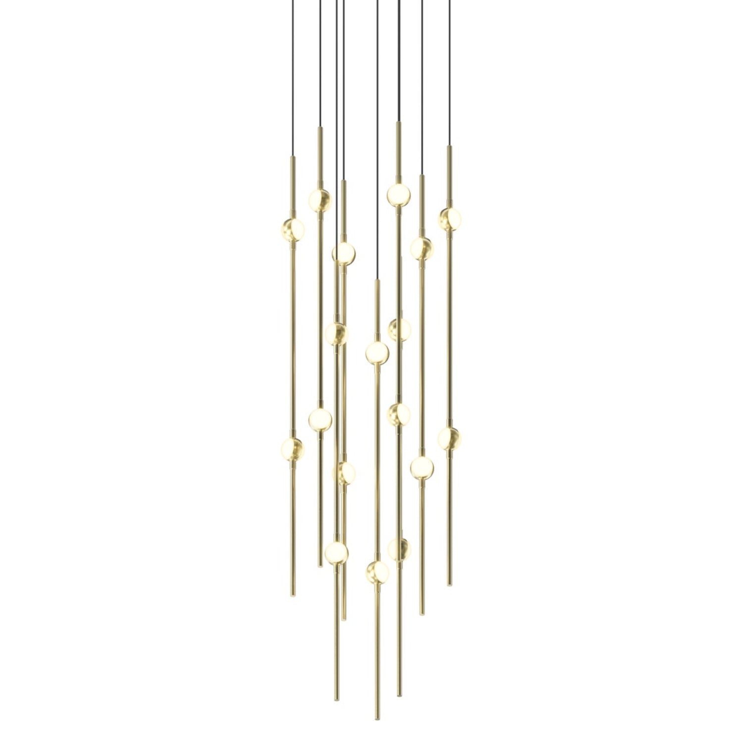 Sonneman Constellation Satin Brass 2012.38W-27-J20 Pendant