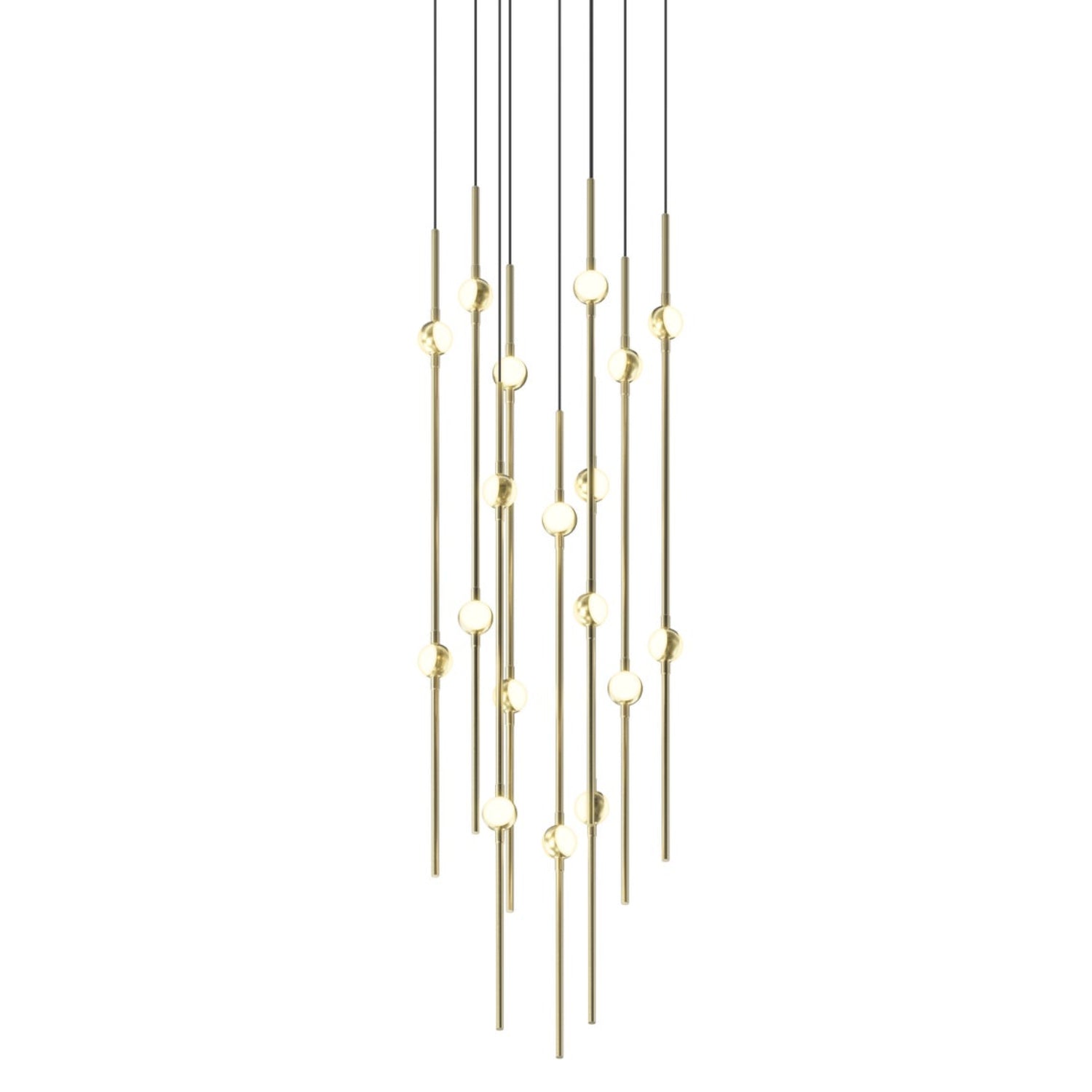 Sonneman Constellation Satin Brass 2012.38W-27 Pendant