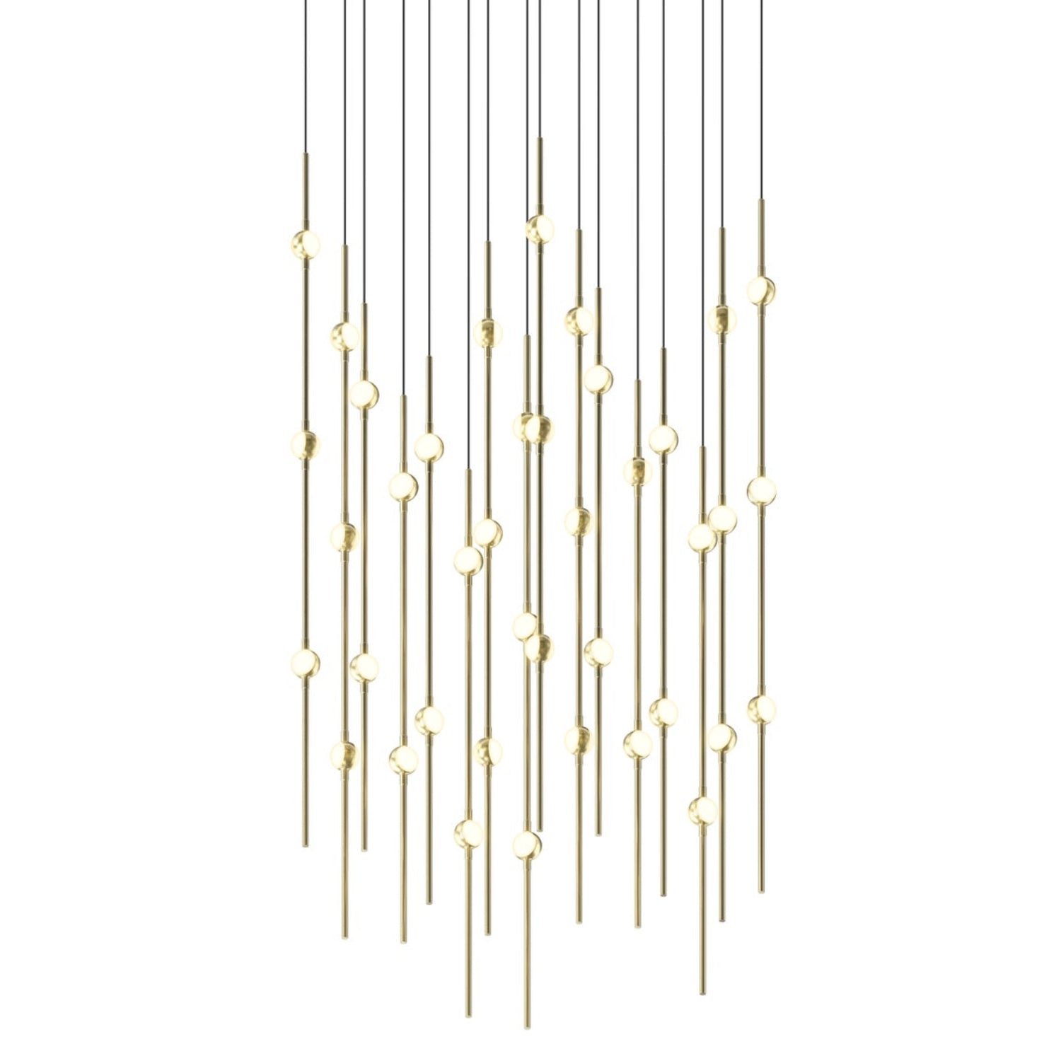 Sonneman Constellation Satin Brass 2015.38W-27 Pendant