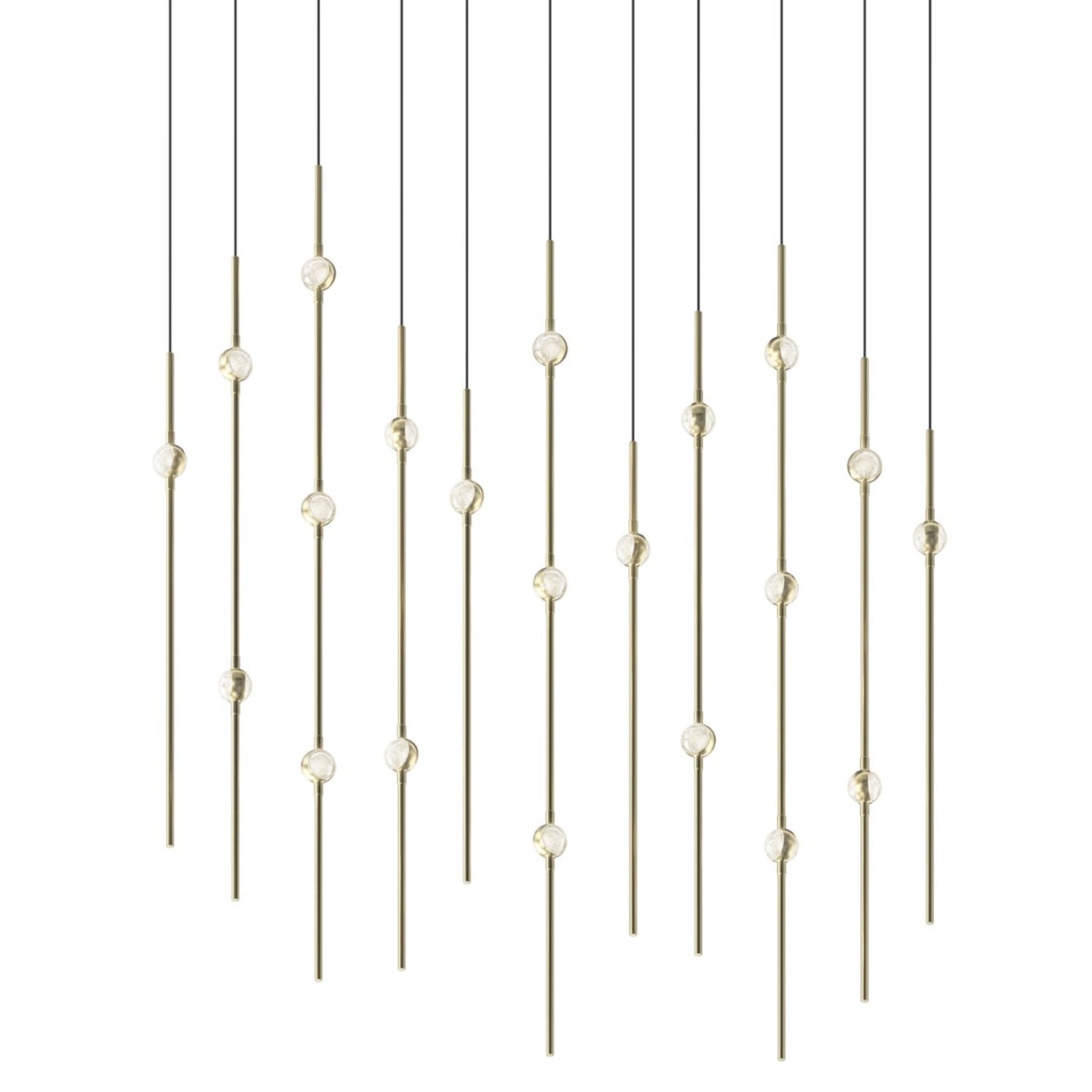 Sonneman Constellation Satin Brass 2016.38C-J20 Pendant